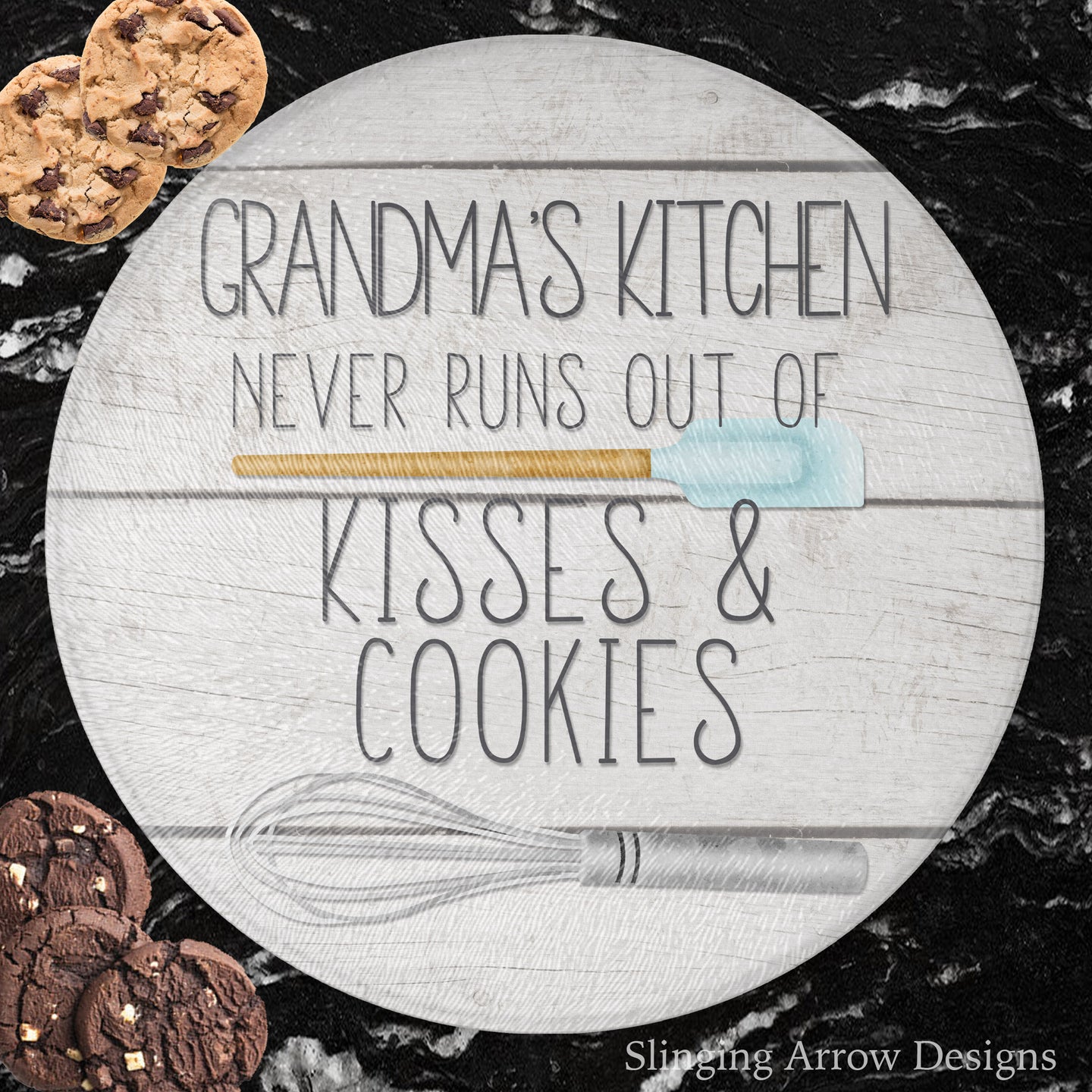 Grandma's Kitchen Cutting Board