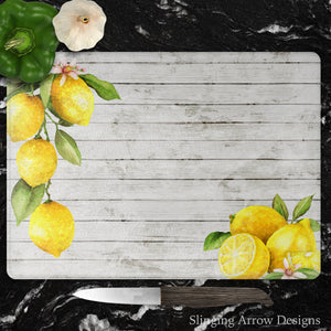 Farmhouse Lemon Cutting Board